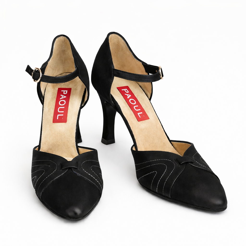 Chaussures de danse Paoul - talons confort & élégance